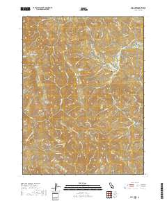 Bull Creek 2018 topographic map thumbnail