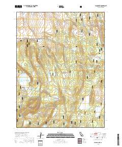 Bullard Lake 2018 topographic map thumbnail