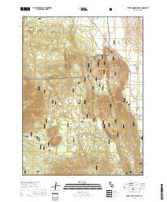 Burney Mountain East 2018 topographic map thumbnail