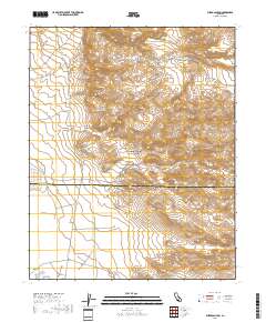 Burro Canyon 2018 topographic map thumbnail