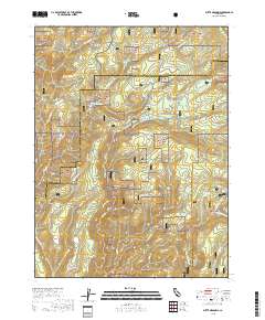 Butte Meadows 2018 topographic map thumbnail