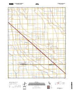 Buttonwillow 2018 topographic map thumbnail