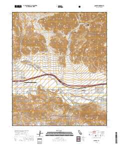 Cabazon 2018 topographic map thumbnail