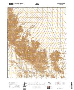Cadiz Valley NW 2018 topographic map thumbnail