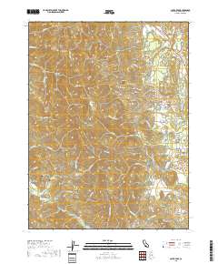 Cahto Peak 2018 topographic map thumbnail