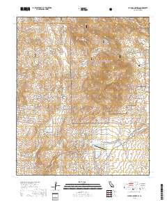 Cahuilla Mountain 2018 topographic map thumbnail