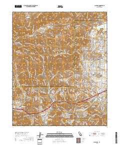 Calabasas 2018 topographic map thumbnail