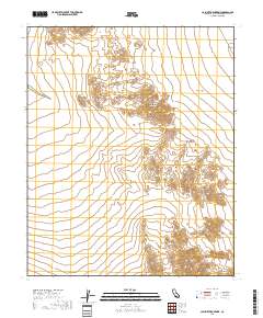 Calumet Mountains 2018 topographic map thumbnail