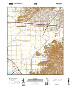 Camarillo 2018 topographic map thumbnail
