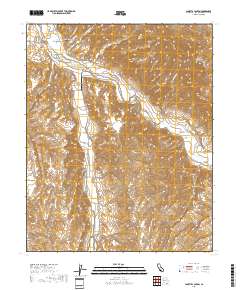 Camatta Canyon 2018 topographic map thumbnail
