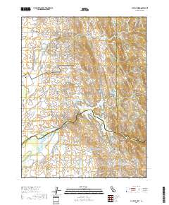 Camp Far West 2018 topographic map thumbnail