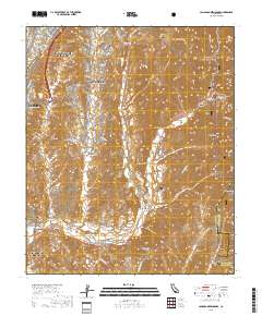 Canada Gobernadora 2018 topographic map thumbnail