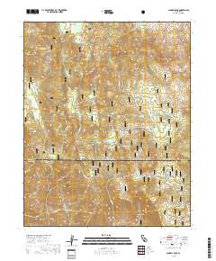 Cannell Peak 2018 topographic map thumbnail