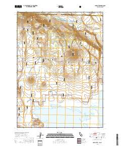 Carr Butte 2018 topographic map thumbnail