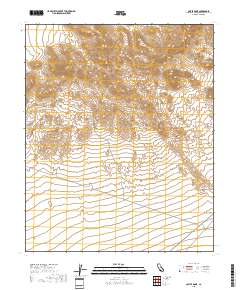 Castle Dome 2018 topographic map thumbnail