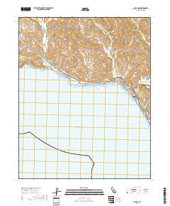 Cayucos 2018 topographic map thumbnail