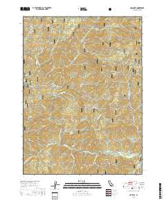 Cecilville 2018 topographic map thumbnail