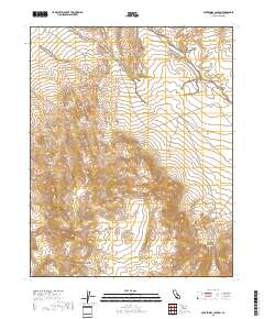 Centennial Canyon 2018 topographic map thumbnail