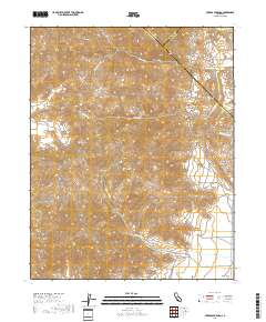 Cerro Colorado 2018 topographic map thumbnail