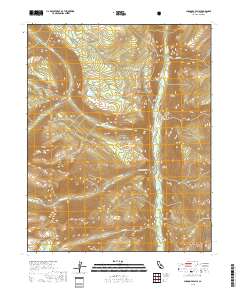 Chagoopa Falls 2018 topographic map thumbnail