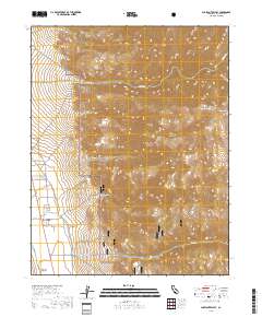 Chalfant Valley 2018 topographic map thumbnail
