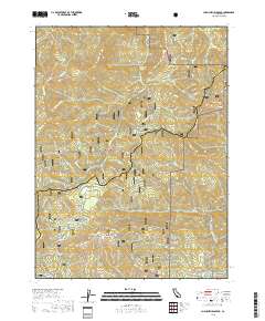 Chanchelulla Peak 2018 topographic map thumbnail