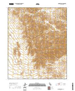 Chemehuevi Peak 2018 topographic map thumbnail