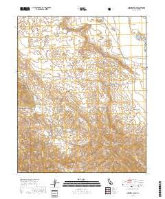 Chimineas Ranch 2018 topographic map thumbnail