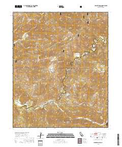Chimney Canyon 2018 topographic map thumbnail
