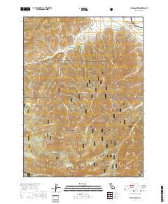 China Mountain 2018 topographic map thumbnail