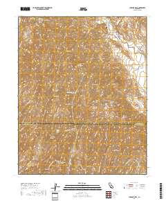 Cholame Hills 2018 topographic map thumbnail