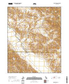 Cholame Valley 2018 topographic map thumbnail