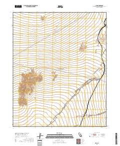 Cima 2018 topographic map thumbnail