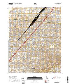 Citrus Heights 2018 topographic map thumbnail