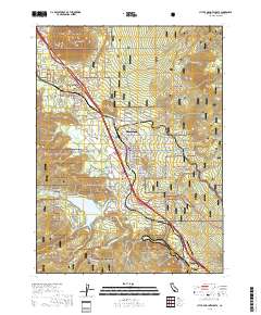 City of Mount Shasta 2018 topographic map thumbnail