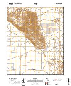 Clark Lake 2018 topographic map thumbnail