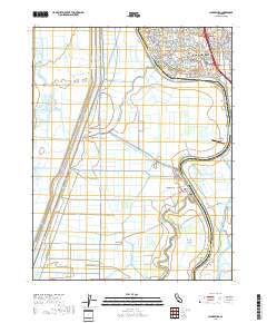 Clarksburg 2018 topographic map thumbnail