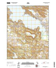 Clearlake Highlands 2018 topographic map thumbnail