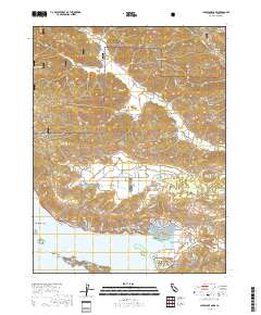 Clearlake Oaks 2018 topographic map thumbnail