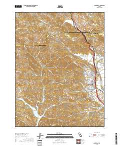 Cloverdale 2018 topographic map thumbnail