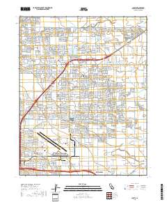 Clovis 2018 topographic map thumbnail