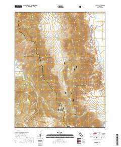 Coleville 2018 topographic map thumbnail