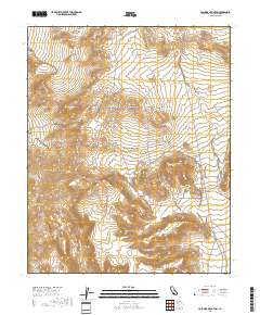 Columbia Mountain 2018 topographic map thumbnail