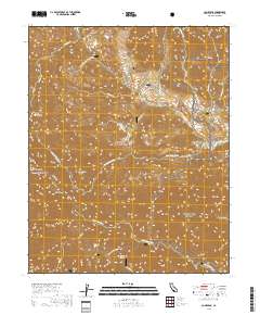 Cone Peak 2018 topographic map thumbnail