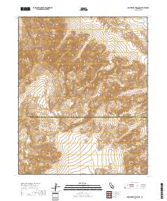 Confidence Hills West 2018 topographic map thumbnail