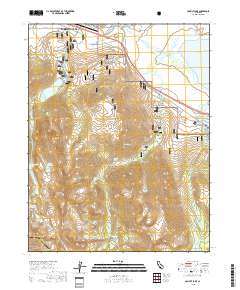 Convict Lake 2018 topographic map thumbnail