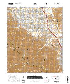 Corona South 2018 topographic map thumbnail