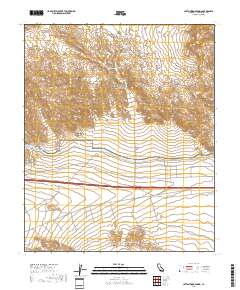 Cottonwood Spring 2018 topographic map thumbnail