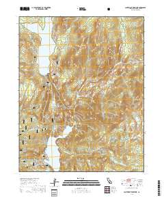Courtright Reservoir 2018 topographic map thumbnail