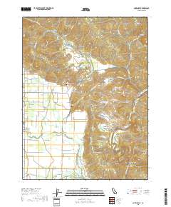 Covelo East 2018 topographic map thumbnail